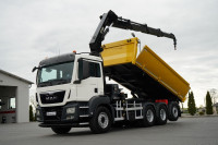 MAN TGS 32.400 / 8x4 / TRIDEM / WYWROTKA 2 STRONNA / HYDROBURTA / BO