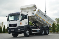 MAN TGS 33.360 / 6x4 / WYWROTKA / HYDROBURTA / MEILLER KIPPER / BORD