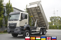 MAN TGS 33.480 6X6 / 15 tho. km!!! / KH-Kipper 3-way tipper / 2025