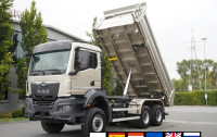 MAN TGS 33.480 6X6, kiper KH-Kipper trostrani, 15.000 km, 2026.
