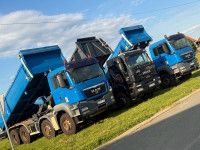MAN TGS 35.400 i IVECO trackker450 8x4, zamjena za automobil