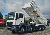 MAN TGS 35.440 E.6 8x4 kiper KH-Kipper + Hydroburta