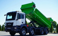 MAN TGS 35.470 8x4 kiper na dvije strane, hidraulična klapa, hidraulič