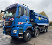 MAN TGS 41.460 8x8 BB Meiller kiper 20m³ ručni mjenjač 86.000 km