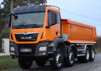 MAN TGS 41.460 Carnehl kiper 8x8 DMC 41 t