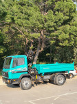 Mercedes 1317 Kiper Kran - 4 izvlačenja - 14t UKUPNA NOSIVOST
