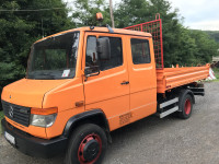 Mercedes 814 Dupla kabina kiper