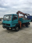 Mercedes 814 kiper kran grajfer