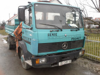 mercedes 814 kiper kran