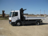 Mercedes Atego 1017 - kiper, kran