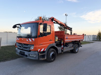 MERCEDES ATEGO 1218 KIPER // 137 TKM // PK7001 // NOSIVOST 5 T