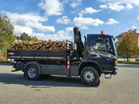 Mercedes ATEGO 1523 4X4 KIPER KRAN