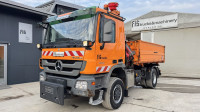 MERCEDES BENZ ACTROS 1832 AK 4X4 KIPER SA KRANOM