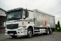 Mercedes-Benz ACTROS 2543 / RUCHOMA PODŁOGA / WALKING FLOOR / 6X2 / KL