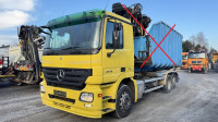 MERCEDES BENZ ACTROS 2546 6X2 abroll - retarder