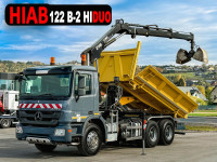 Mercedes-Benz ACTROS 2636* KIPPER 4,80 + KRAN / 6x4
