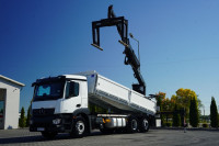 Mercedes-Benz AROCS 2536 / 6x2 / WYWROTKA 3 STRONNA - 6,6 M / HDS HIAB
