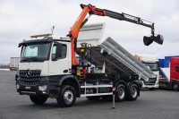 Mercedes-Benz AROCS 2645 / kran / 6x4 / kiper