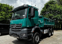 Mercedes-Benz Arocs 3351 6x6 trostrani kiper s Bordmatic nadogradnjom