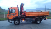 MERCEDES BENZ ATEGO 1523 KIPER 4X4 KRAN