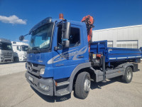 MERCEDES BENZ ATEGO 1524 KIPER KRAN + DALJINSKI
