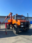 Mercedes Unimog 1750 + dizalica Palfinger