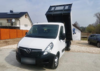 Opel Movano kiper 2.3 dCi 145 KS, kuka, klima, dvostruki kotači