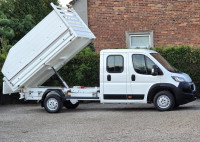 Peugeot Boxer kiper s dvostrukom kabinom, 7 sjedala