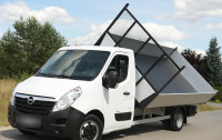 Renault Master 165 KS s duplim kotačima, trostrani kiper 4,44 m