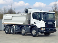 Scania P 410 XT * Kipper * 8x4 * TOPZUSTAND !