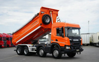 Scania P 420 XT Euro 6 Kiper 8x4, nosivost 18.500 kg