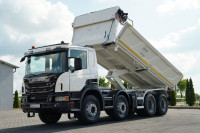 Scania P 440 / 8x4 / WYWROTKA 2 STRONNA / HYDROBURTA / BORDMATIC /  /