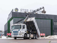 Scania P320 / 6x2 / Palfinger PK 18002 EH kran kiper