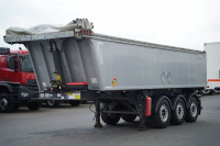 Stas / WYWROTKA - 28 m3 / ALUMINIOWA / OŚ PODNOSZONA / PLANDEKA ELEKT