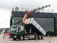 Volvo FE 320 6x2 PALFINGER PK 22002 EH Crane Kipper