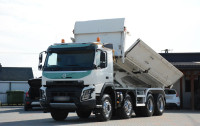 Volvo FMX 460, 2018., 8x4, 13 l, hidraulična utovarna rampa