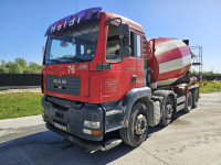 MAN TGA 32.350 8X4, LIEBHEER 9m³