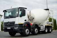 Mercedes-Benz AROCS 3240 / GRUSZKA 9M3 / 8x4 / BETONOMIESZARKA / OPONY