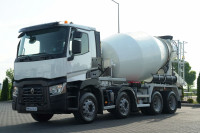 Renault C 430 XLOAD / 8X4 / BETONOMIESZARKA / PUTZMEISTER / GRUSZKA 9
