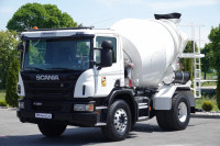 Scania P 320 / BETONOMIESZARKA / GRUSZKA /5 m3 / ALUFELGI / EURO 6