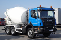 Scania P 410 / 6x4 / BETONOMIESZARKA / GRUSZKA SCHWING STETTER / 7 m3