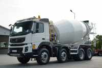Volvo FMX 410 / 8x4 / GRUSZKA / BETONOMIESZARKA / LIEBHERR / 9 M3 / I-