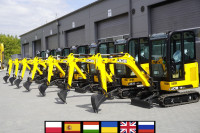 JCB NEW 16 JCB C-1 mini crawler excavator / joysticks / 7 units