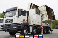 MAN TGA 35.440 8×4 / SB-106 vacuum excavator