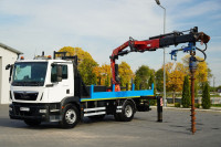 MAN TGM 15 .290 / HDS HC 190 + WIERTŁO  / WIERTNICA / STEROWANIE RAD