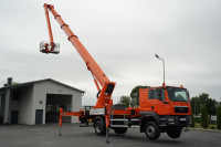MAN TGM 18.290 / 4x4 / PODNOŚNIK KOSZOWY / WYSOKOŚĆ ROBOCZA 46M / MA