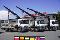 Mercedes-Benz Arocs 1833 4×2 / 50 tho. km! / HIAB X-HIPRO 192 ES-3 cra