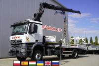 Mercedes-Benz Arocs 1833 4x2 / 60 tho. km! / HIAB X-HIPRO 192 ES-3 cra