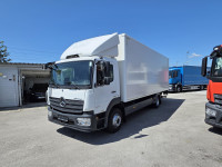 Mercedes-Benz ATEGO 1224L s furgonom 7.25m in nakl.rampa/EU6
