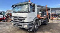 MERCEDES BENZ AXOR 1829 4x2 meiller absetz kiper - feder
